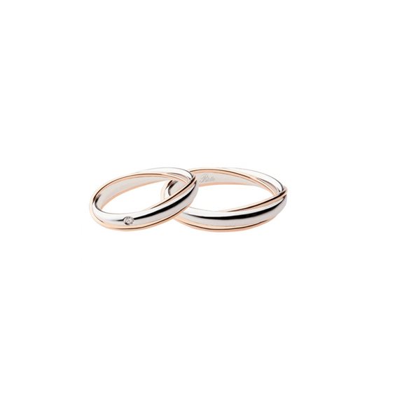 Ring Polello Woman Fede in Gold Diamante 0.02 Ct L2692DBR-12 - L2692DBR-12